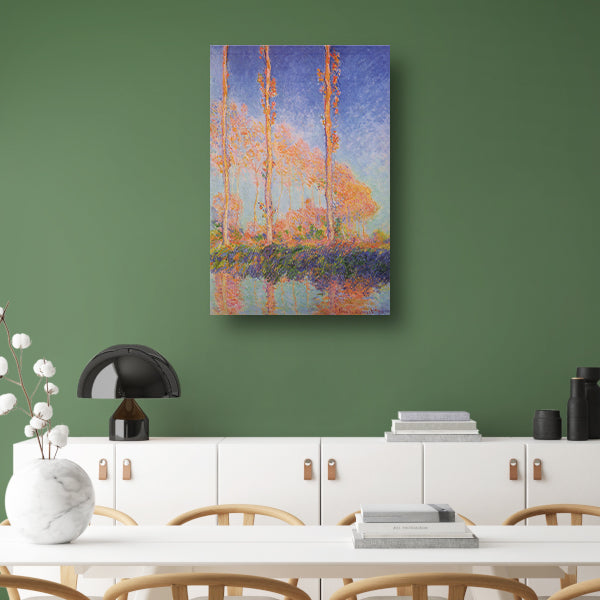Populieren - Claude Monet canvas