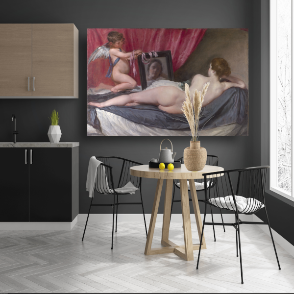 Venus bij haar spiegel - Diego Velázquez canvas