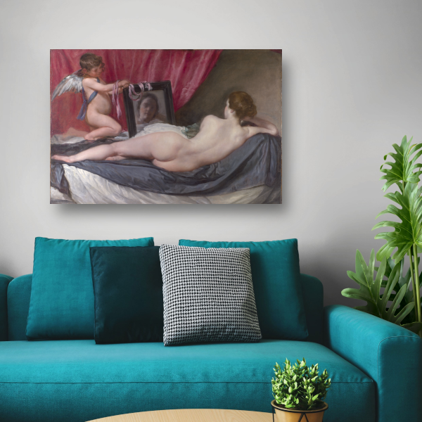 Venus bij haar spiegel - Diego Velázquez canvas