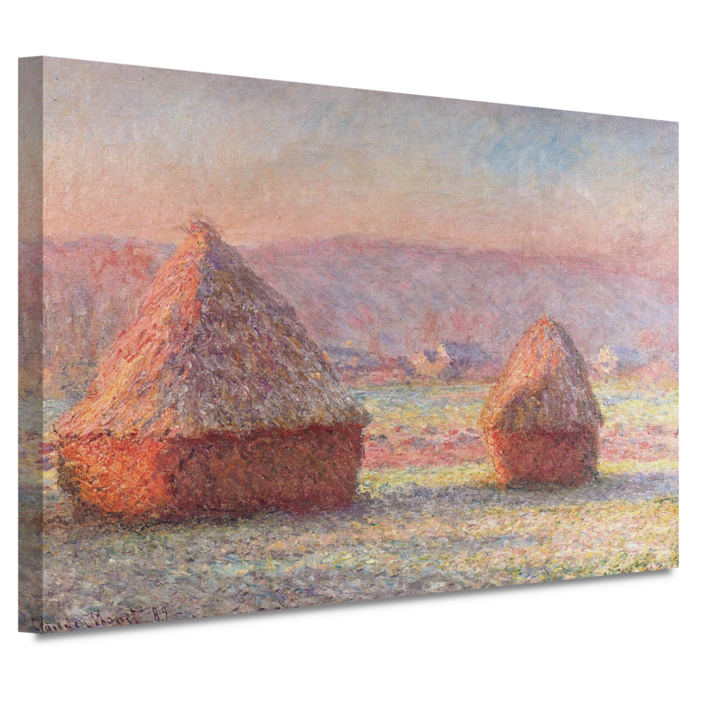 Witte Vorst, zonsopkomst - Claude Monet canvas