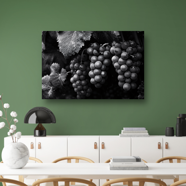Klassieke druiven stilleven poster