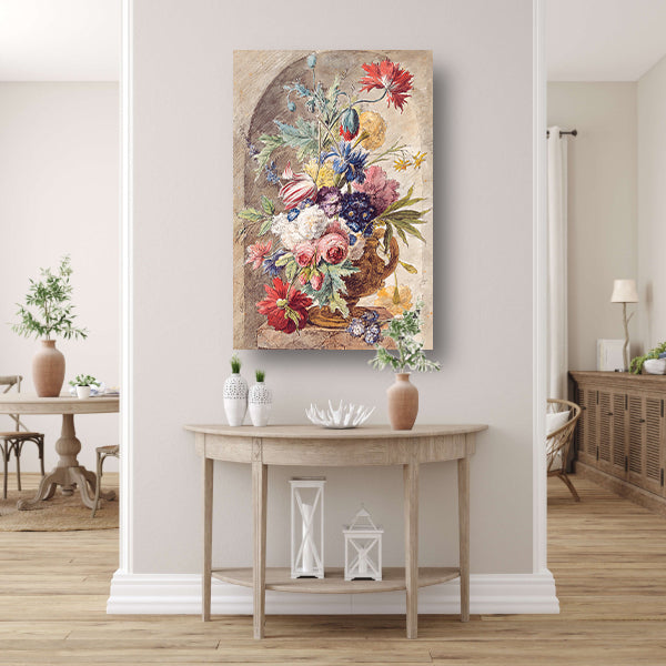 Bloemstilleven - Jan van Huysum poster