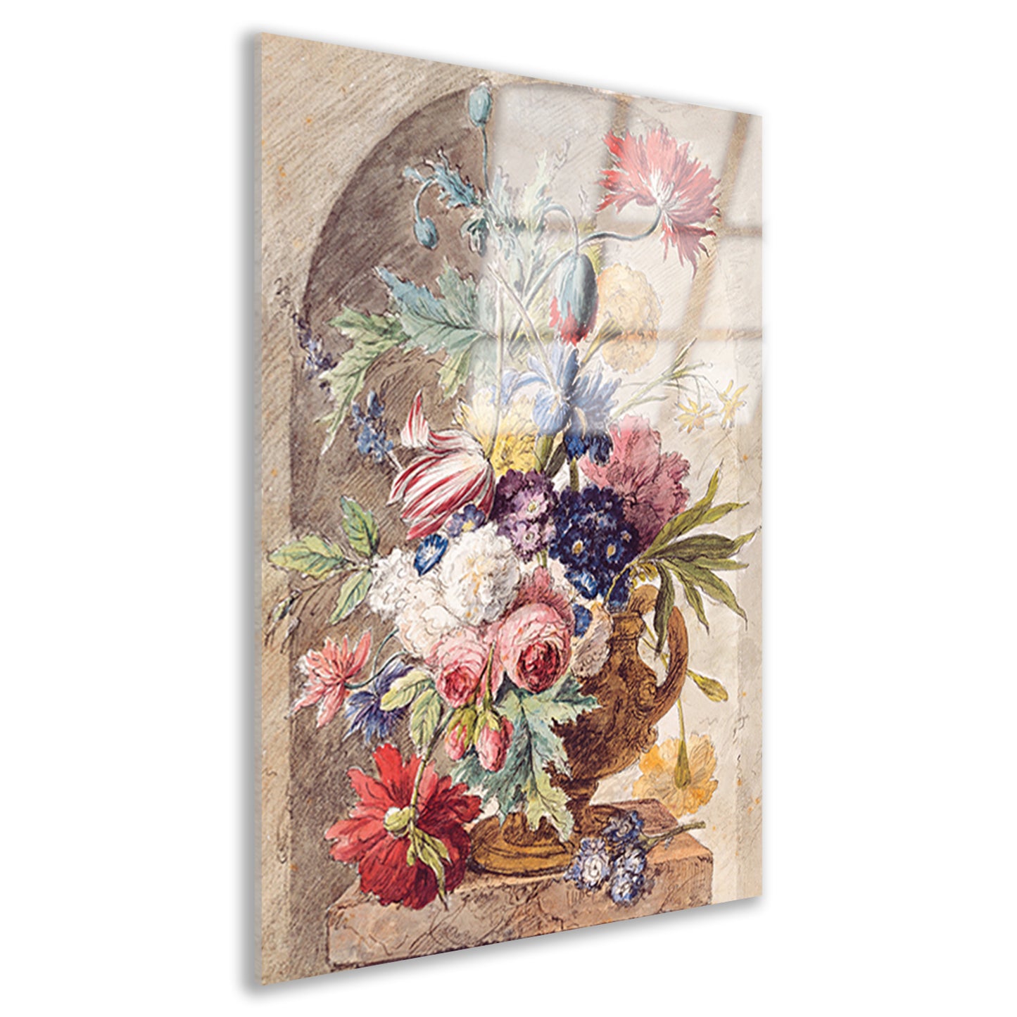 Bloemstilleven - Jan van Huysum Acrylglas