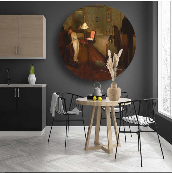 Interieur - Edgar Degas forex muurcirkel