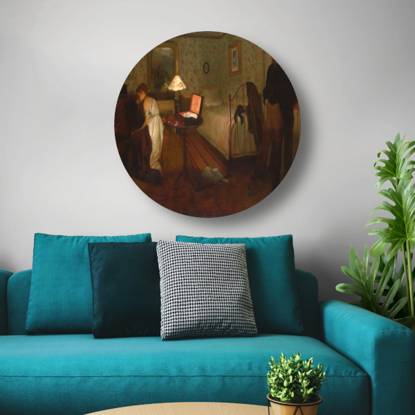 Interieur - Edgar Degas forex muurcirkel