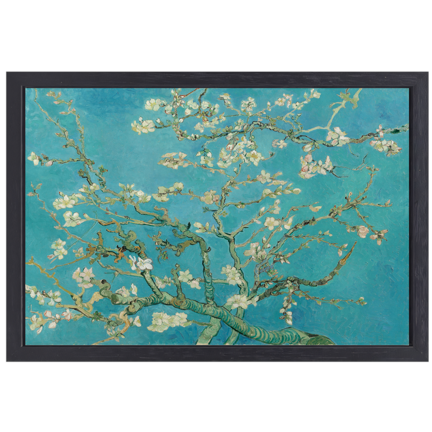 Amandelbloesem - Vincent van Gogh canvas met baklijst