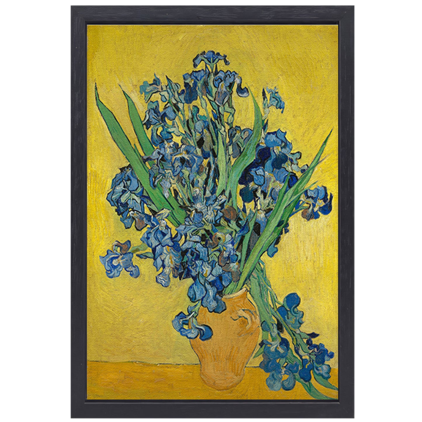 Irissen - Vincent van Gogh canvas met baklijst