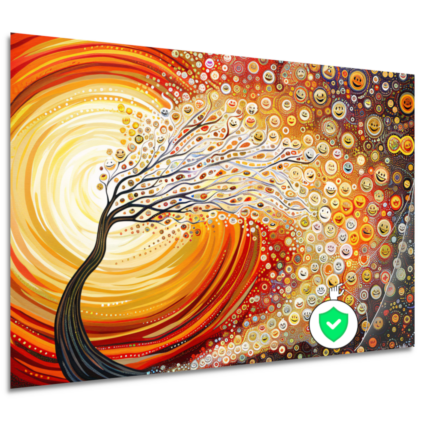 Blijde Boom van Van Gogh poster