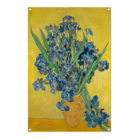 Irissen - Vincent van Gogh tuinposter