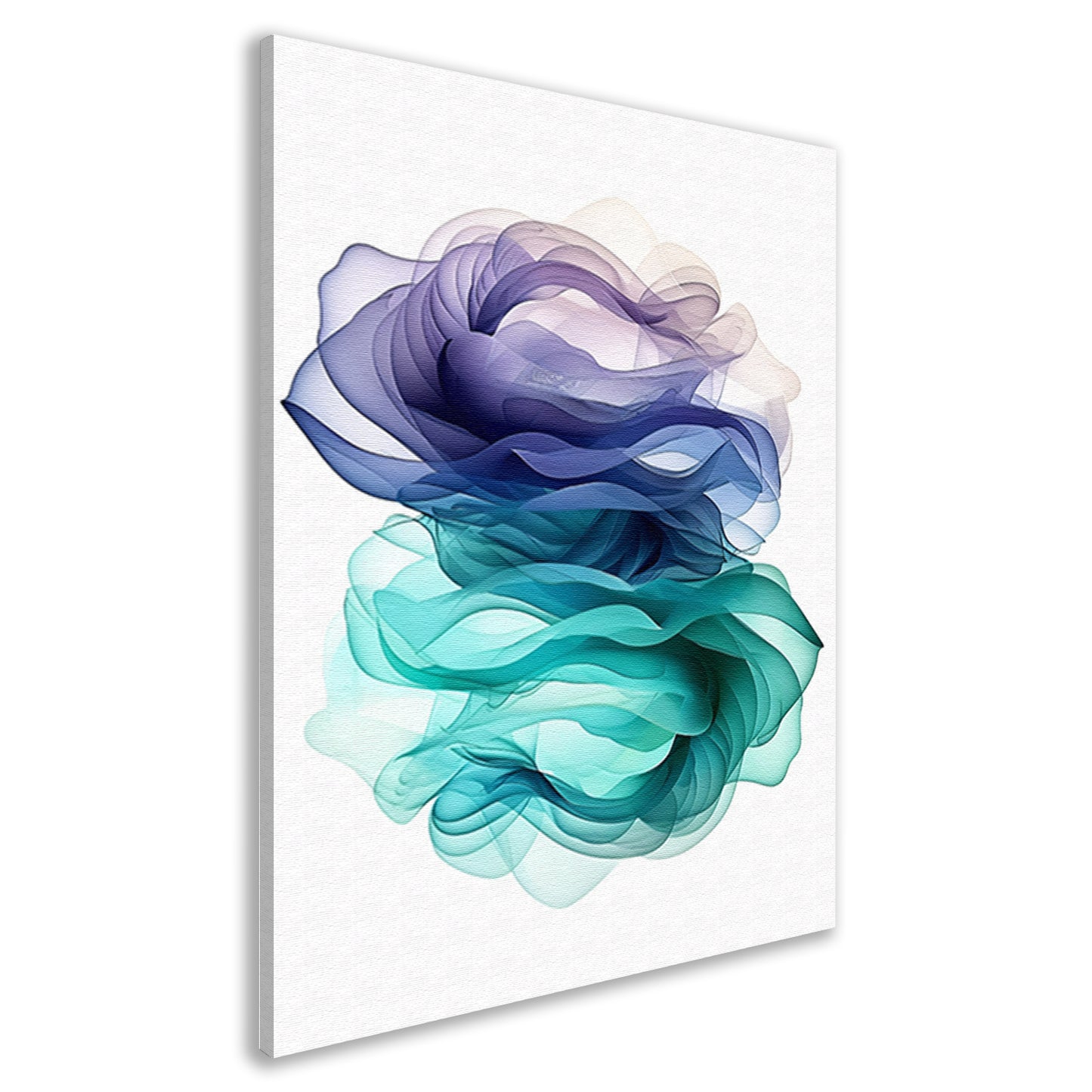 Abstracte kunst met levendige kleuren canvas