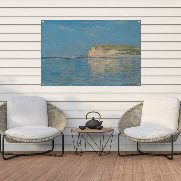 Eb bij Pourville, nabij Dieppe - Claude Monet tuinposter
