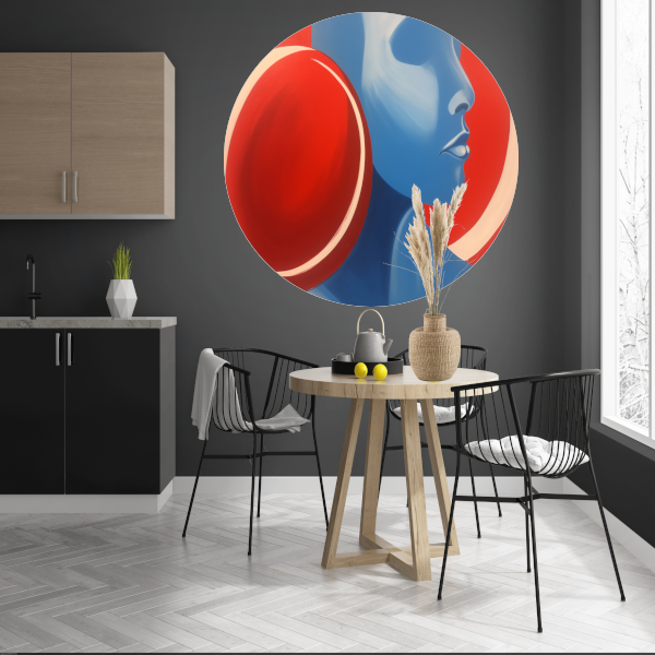 Abstract Profiel met Geometrische Elementen forex muurcirkel