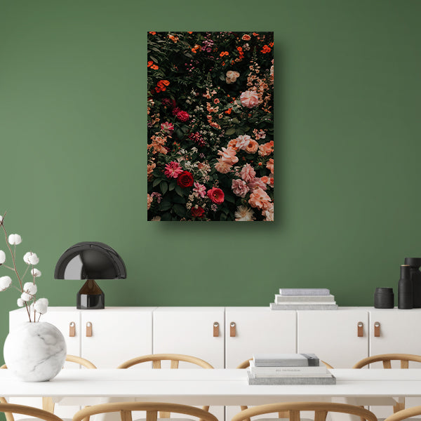 Kleurrijke Bloemenzee in Volle Bloei acrylglas