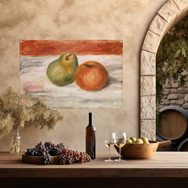 Appel en Peer - Pierre-Auguste Renoir tuinposter