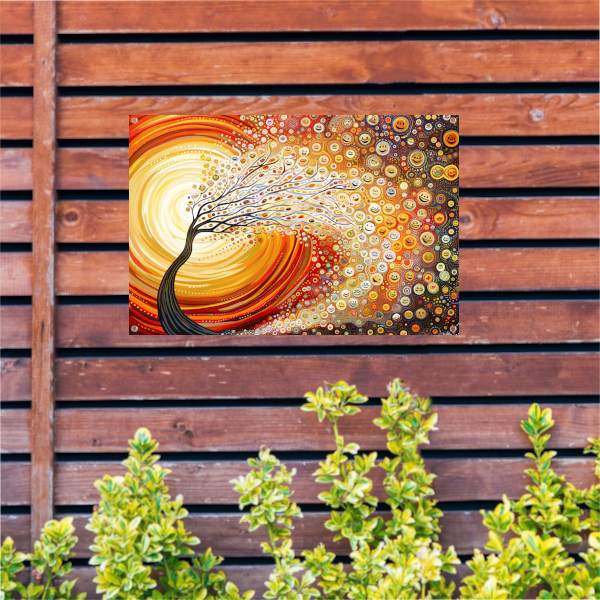 Blijde Boom van Van Gogh tuinposter