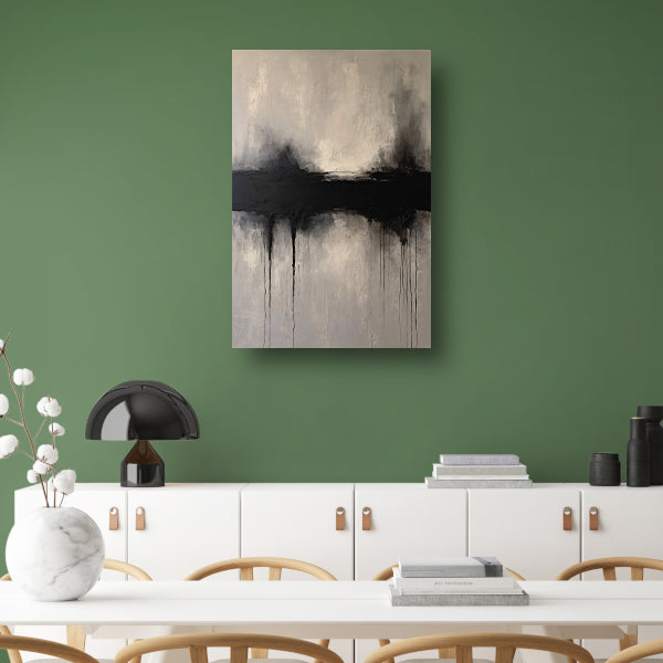 Een Delicate Balans van Licht en Schaduw canvas