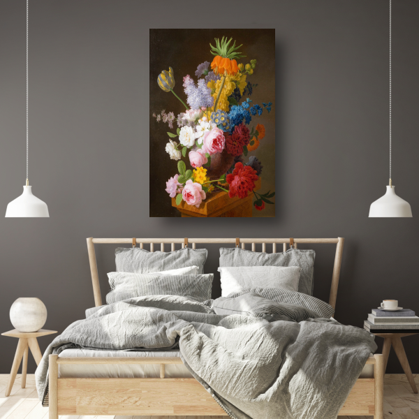 Weelderig bloemstilleven - Pieter Faes poster