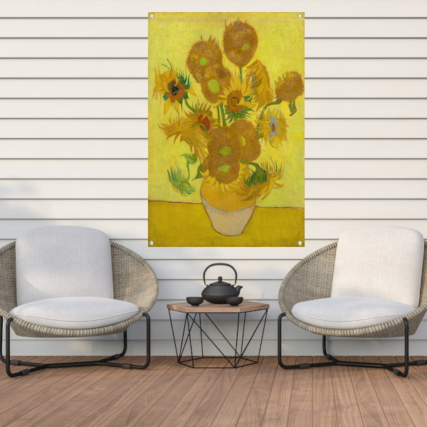 Zonnebloemen - Vincent van Gogh tuinposter
