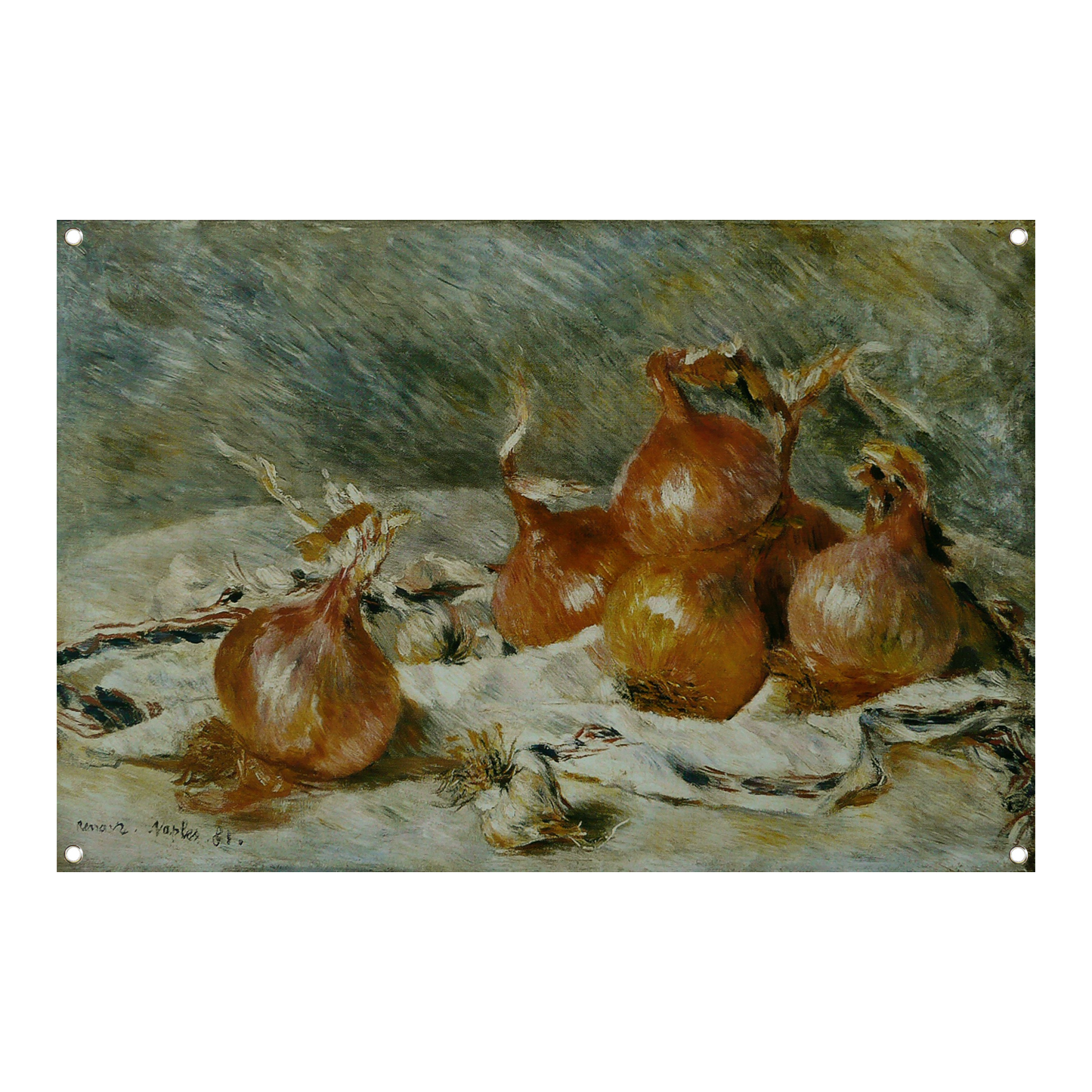 Uien - Pierre-Auguste Renoir tuinposter