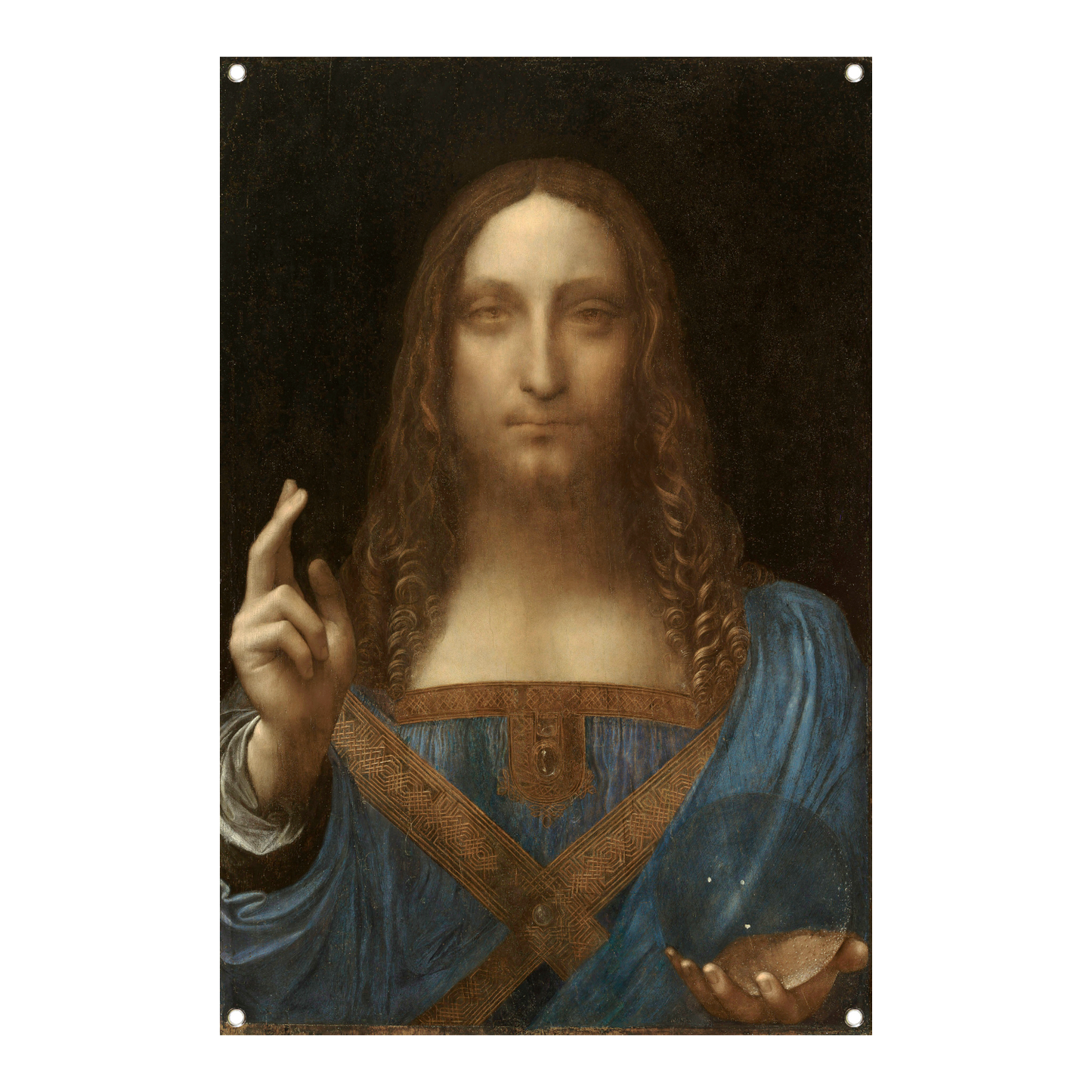 Salvator Mundi - Leonardo da Vinci tuinposter