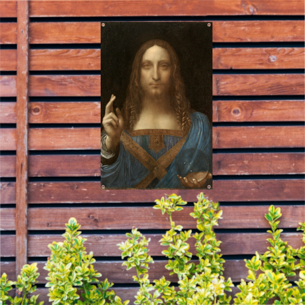 Salvator Mundi - Leonardo da Vinci tuinposter