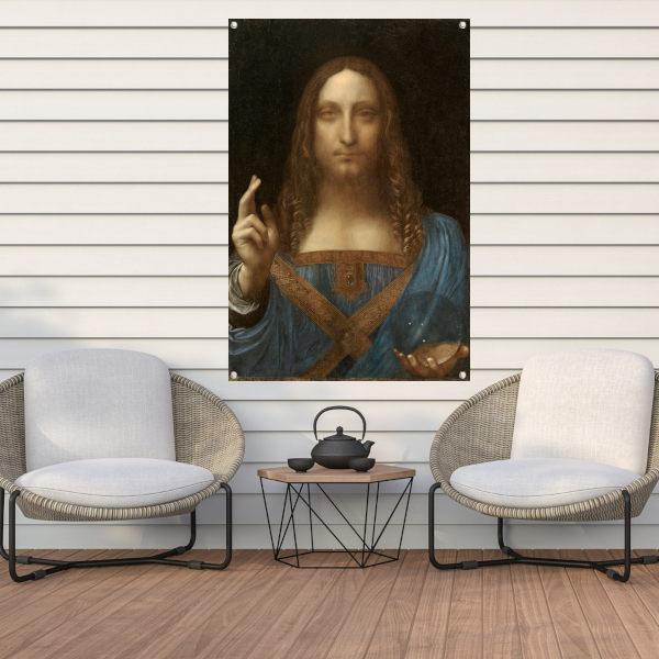 Salvator Mundi - Leonardo da Vinci tuinposter