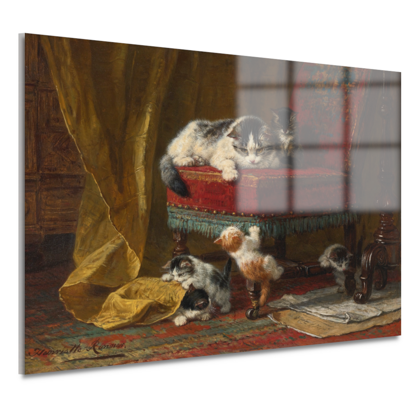 Moeders trots - Henriëtte Ronner-Knip acrylglas