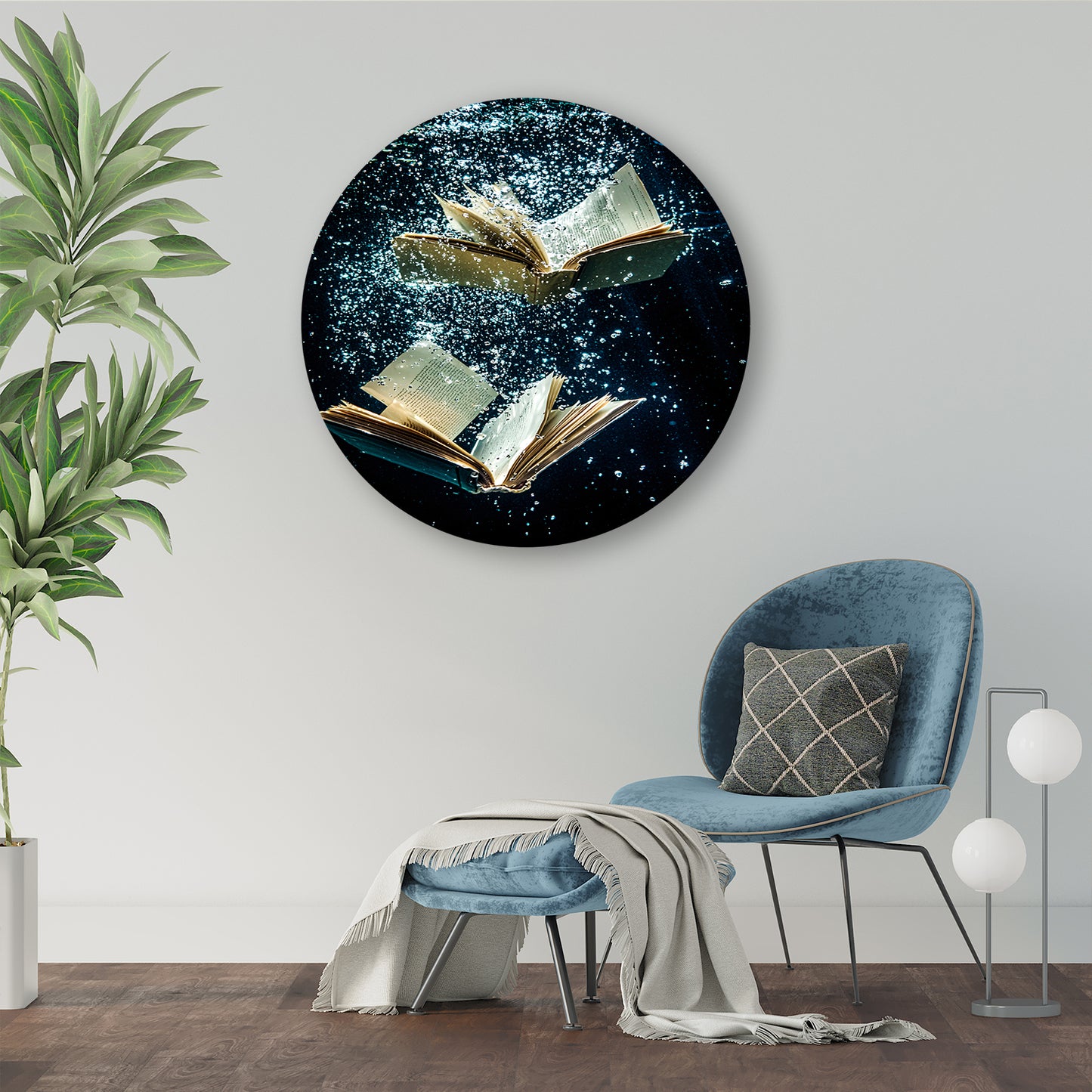 Dromerige boeken onder water muurcirkel forex