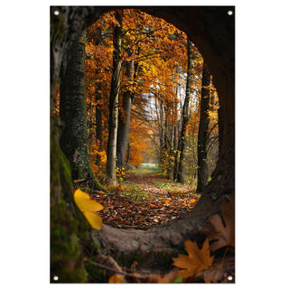 Doorkijk tuinposters