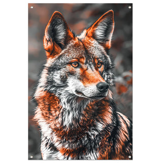 Wolf tuinposters