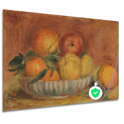 Stilleven met vruchten - Pierre-Auguste Renoir poster