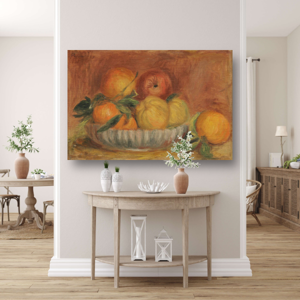 Stilleven met vruchten - Pierre-Auguste Renoir poster