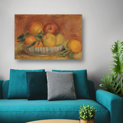 Stilleven met vruchten - Pierre-Auguste Renoir acrylglas