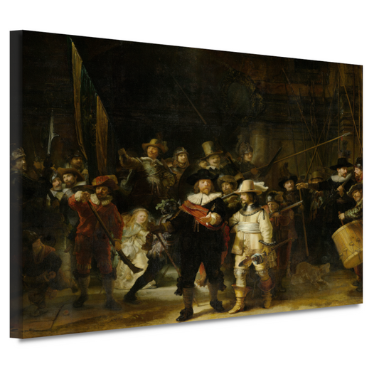 De Nachtwacht - Rembrandt van Rijn canvas