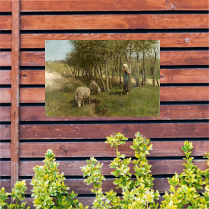 Schaap in Dekkersduin - Anton Mauve tuinposter