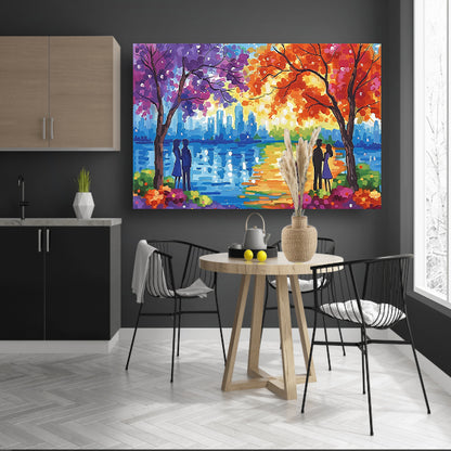 Slapende Liefden Onder Maanlicht ( woorden) poster