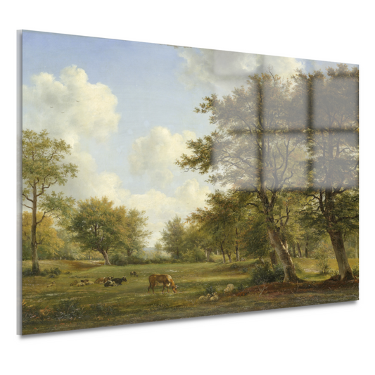 Landschap nabij Hilversum - Georgius Jacobus Johannes van Os acrylglas