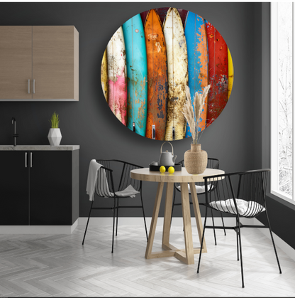Minimalistische Surfplanken forex muurcirkel