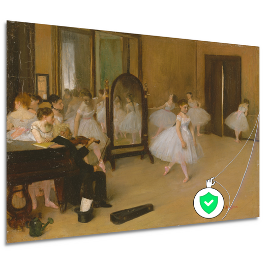 De danszaal - Edgar Degas poster