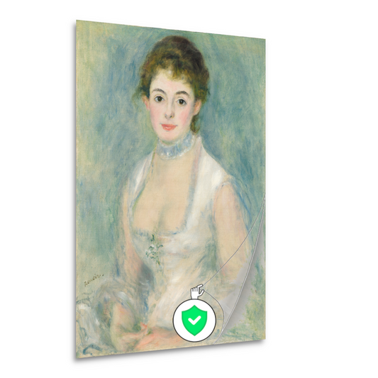 Portret van mevrouw Henriot - Pierre-Auguste Renoir poster