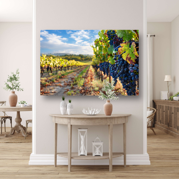 Klassieke druiventrossen acrylglas