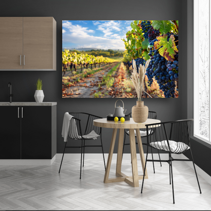 Klassieke druiventrossen acrylglas