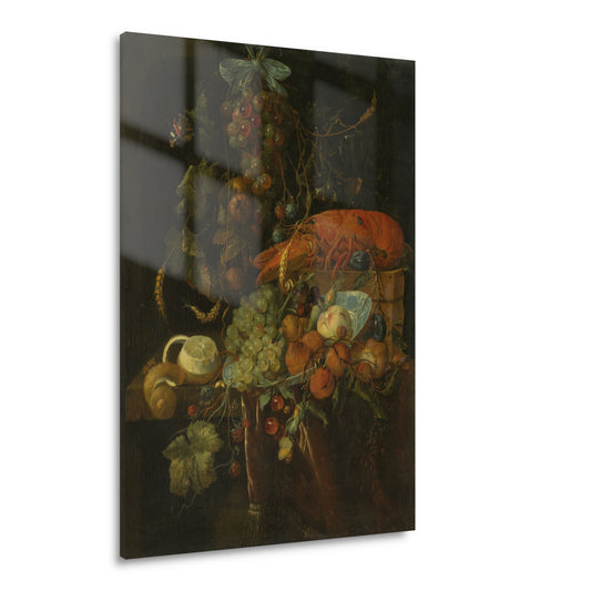 Stilleven met fruit en kreeft - Jan Davidsz. de Heem Acrylglas