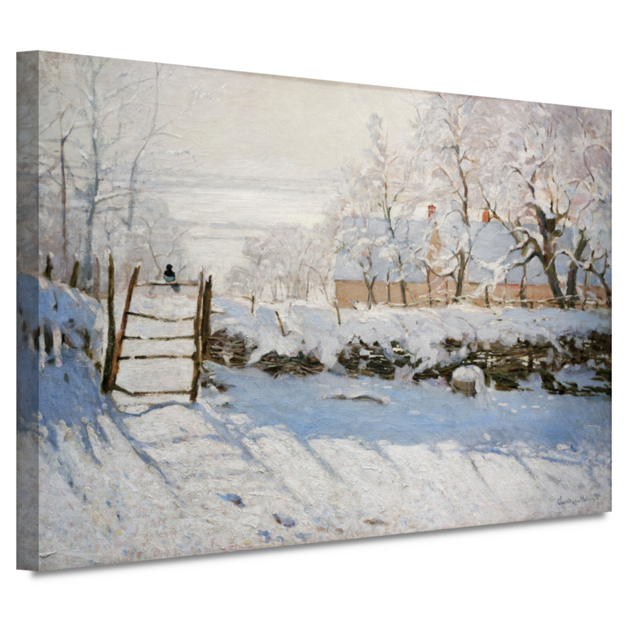 De Ekster - Claude Monet canvas