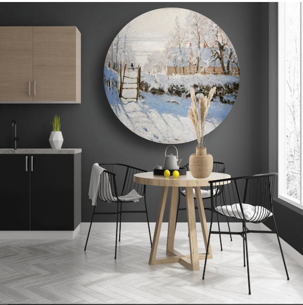 De Ekster - Claude Monet forex muurcirkel