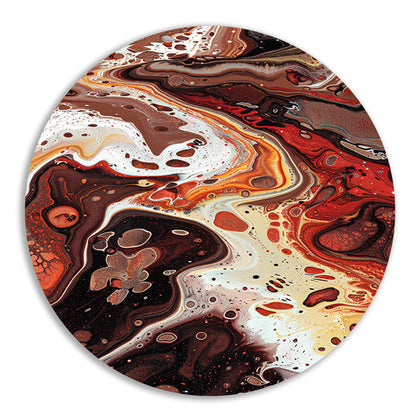 Dynamische abstracte kleurenexplosie forex muurcirkel