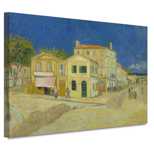 Het Gele Huis (The Yellow House) - Vincent van Gogh canvas