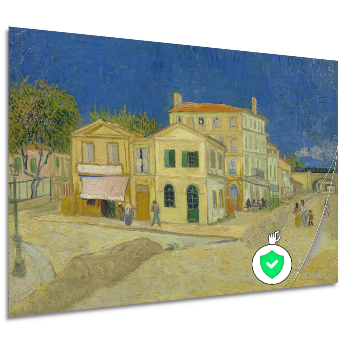 Het Gele Huis (The Yellow House) - Vincent van Gogh poster