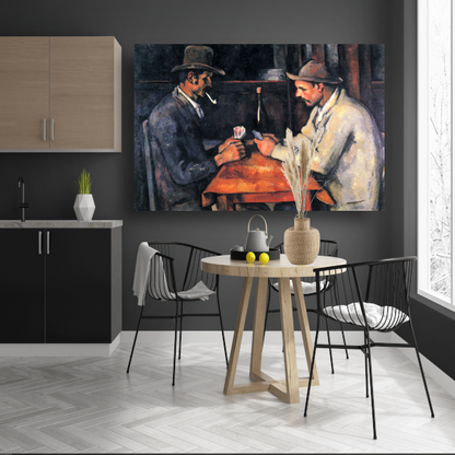 The Card Players - Paul Cézanne poster
