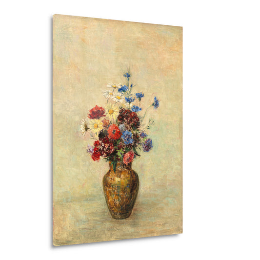 Bloemen in een vaas - Odilon Redon Acrylglas